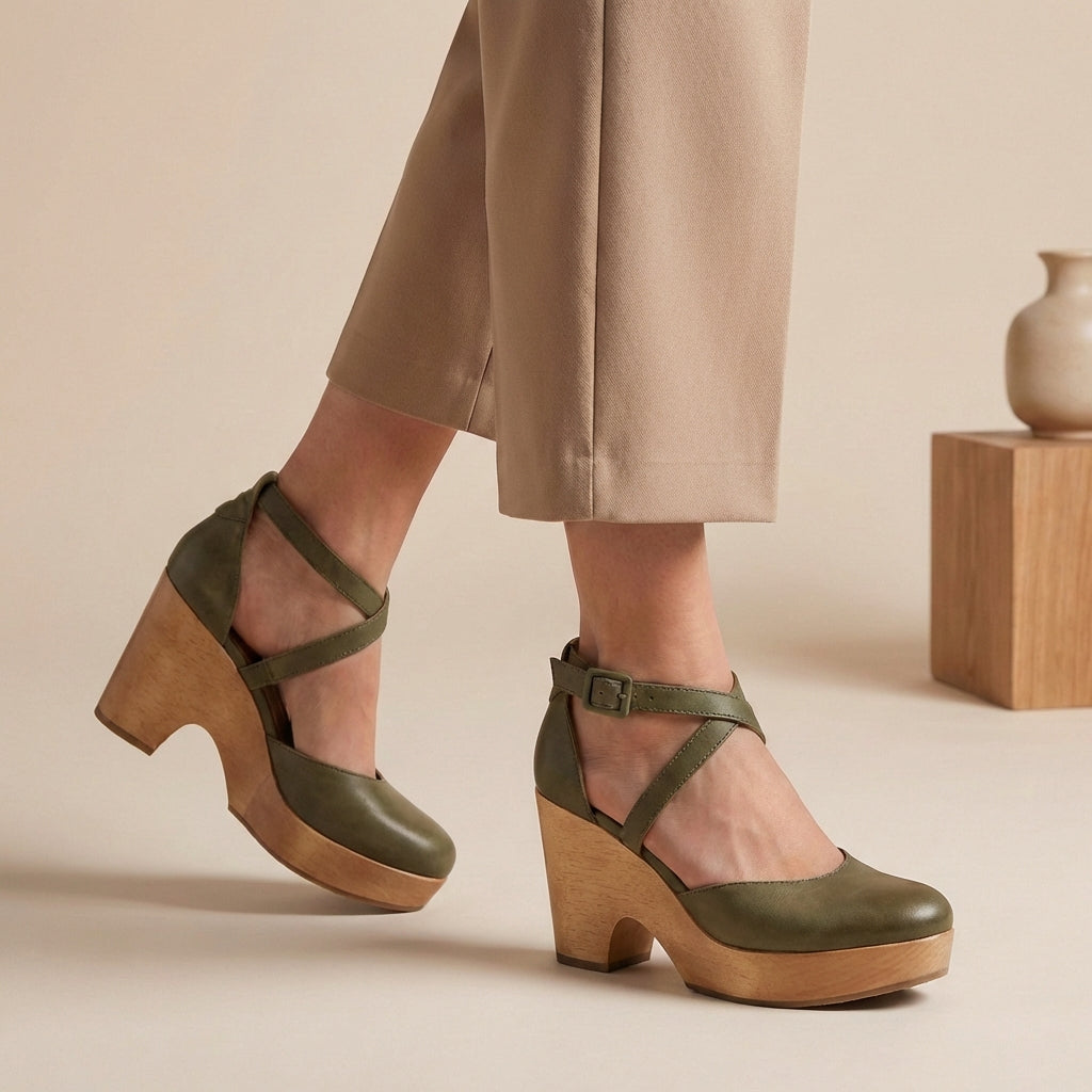 Celine Block Heel Sandals | Elegant Strap Design, Comfortable Fit 2