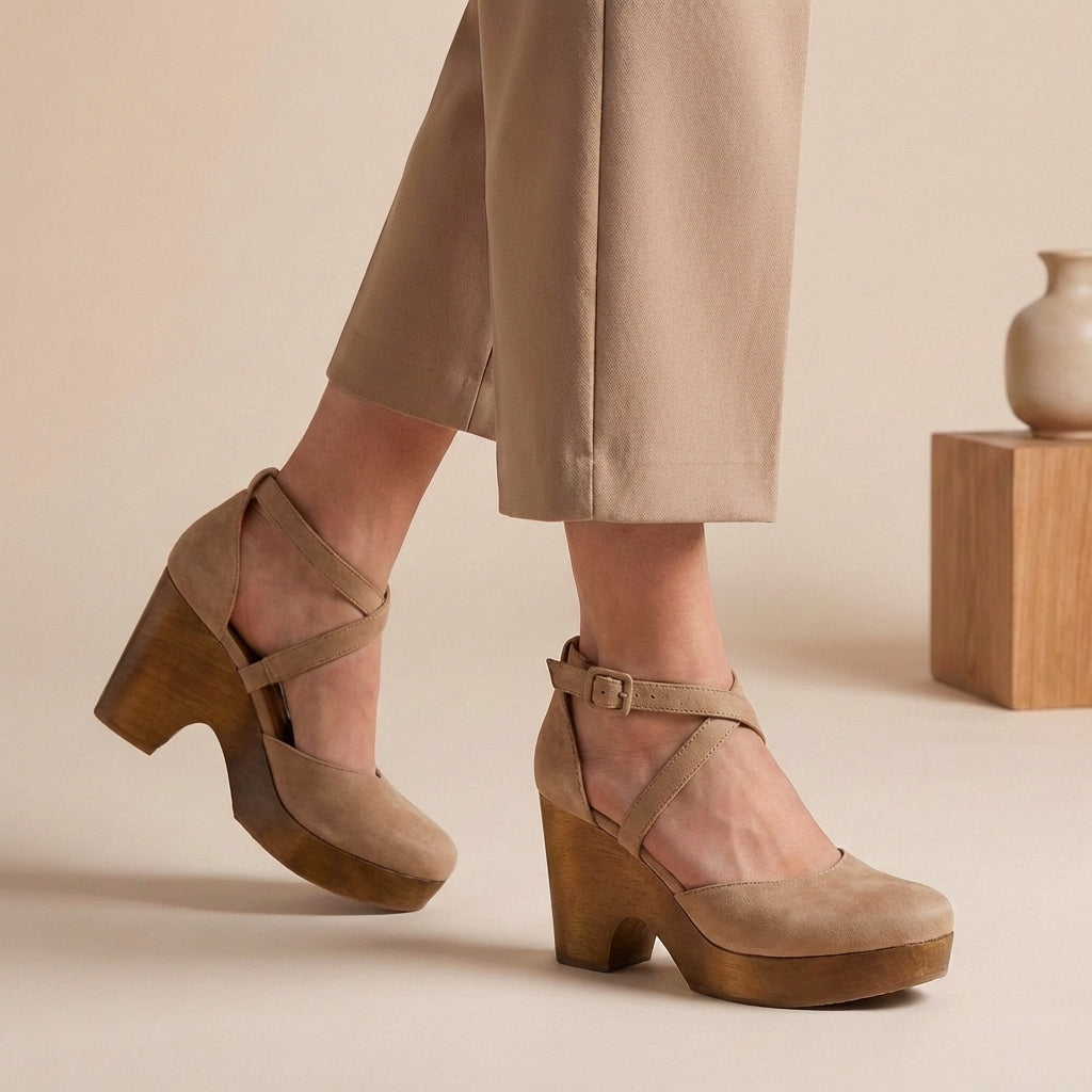 Celine Block Heel Sandals | Elegant Strap Design, Comfortable Fit 3