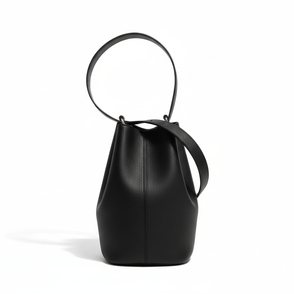 Women's Adjustable Strap Shoulder Bag Removable Inner Pocket Synthetic Leather Multi Compartment