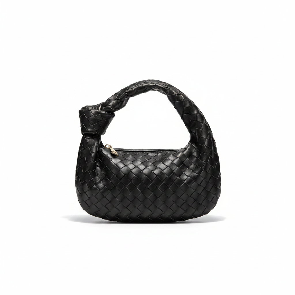 Women's Braided Design Crossbody Bag Adjustable Strap Synthetic Leather Everyday Carry