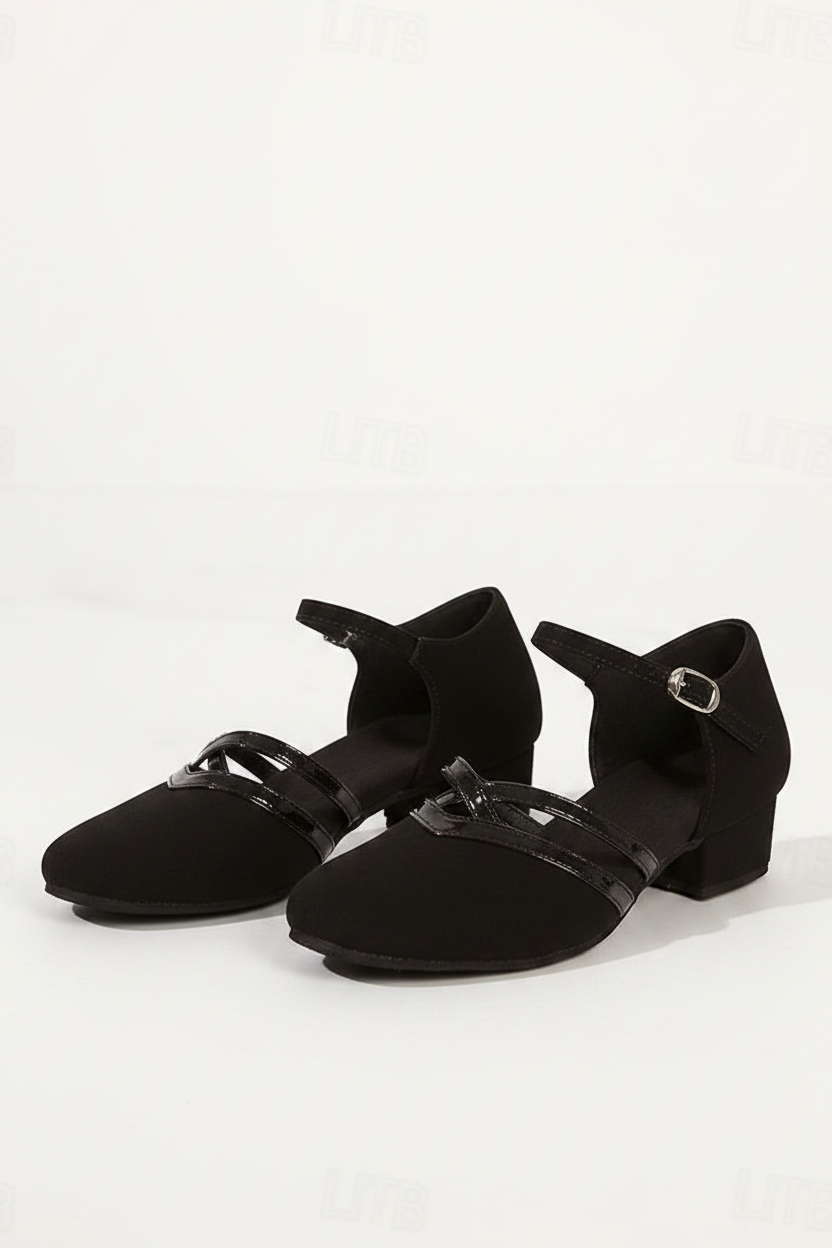 Holly Dance Heels | Classic Design, Adjustable Strap, Dance-Ready Comfort