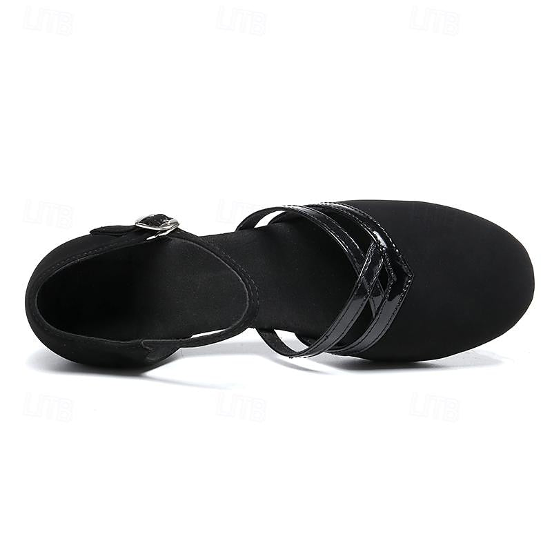Holly Dance Heels | Classic Design, Adjustable Strap, Dance-Ready Comfort 3
