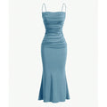 Molly | Maxi Dress Spaghetti Strap Multi-Colour 0