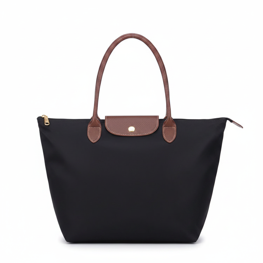 Women's Structured Shoulder Bag Adjustable Strap Oxford Fabric Everyday Companion